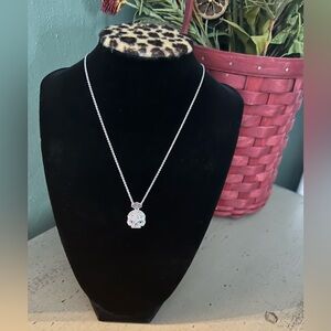 Harley-Davidson® Women's Marcasite & Black Bling Skull Necklace in MOD Box 💎